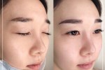 (148) feathering eyebrow semi-permanent makeup training Seou…