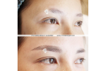 (89) hair stroke eyebrows tattoo makeup
