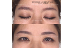(137) semi permanent make up feathering eyebrows