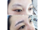 (20) 21c korea feathering micropigmentation, eyebrows